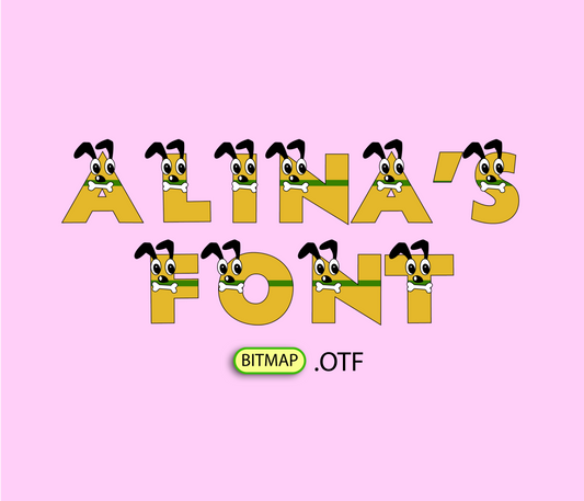 Loyal Faithful Pup Pattern Font