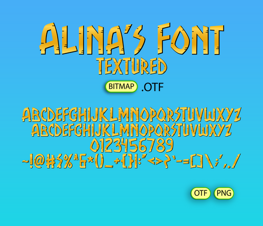Native Princess Font Textured - Alina's Fonts