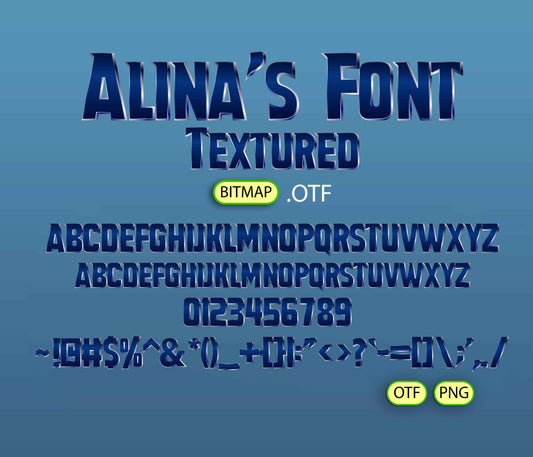 Epic Heroes Font Textured - Alina's Fonts