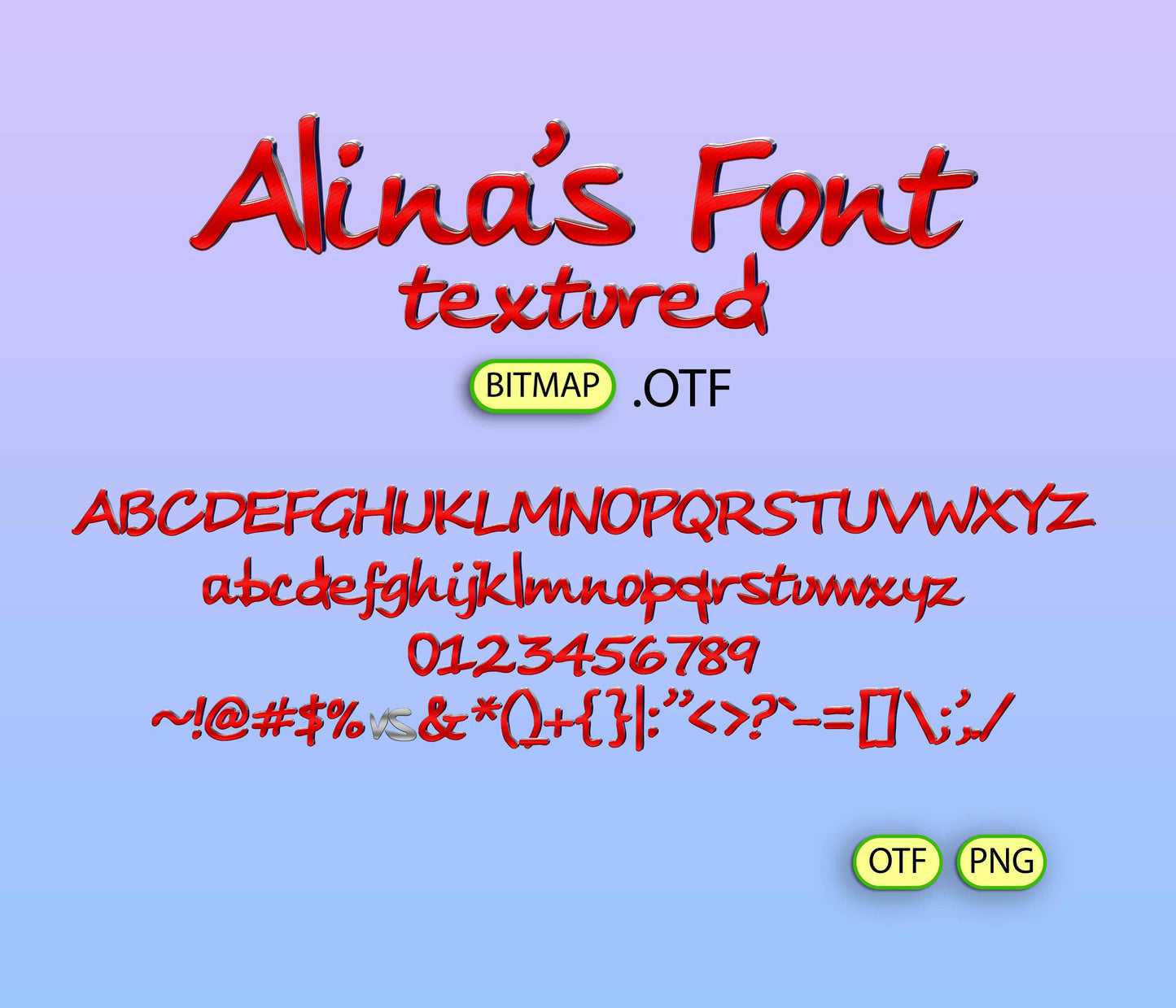 Rivalry Font Textured - Alina's Fonts