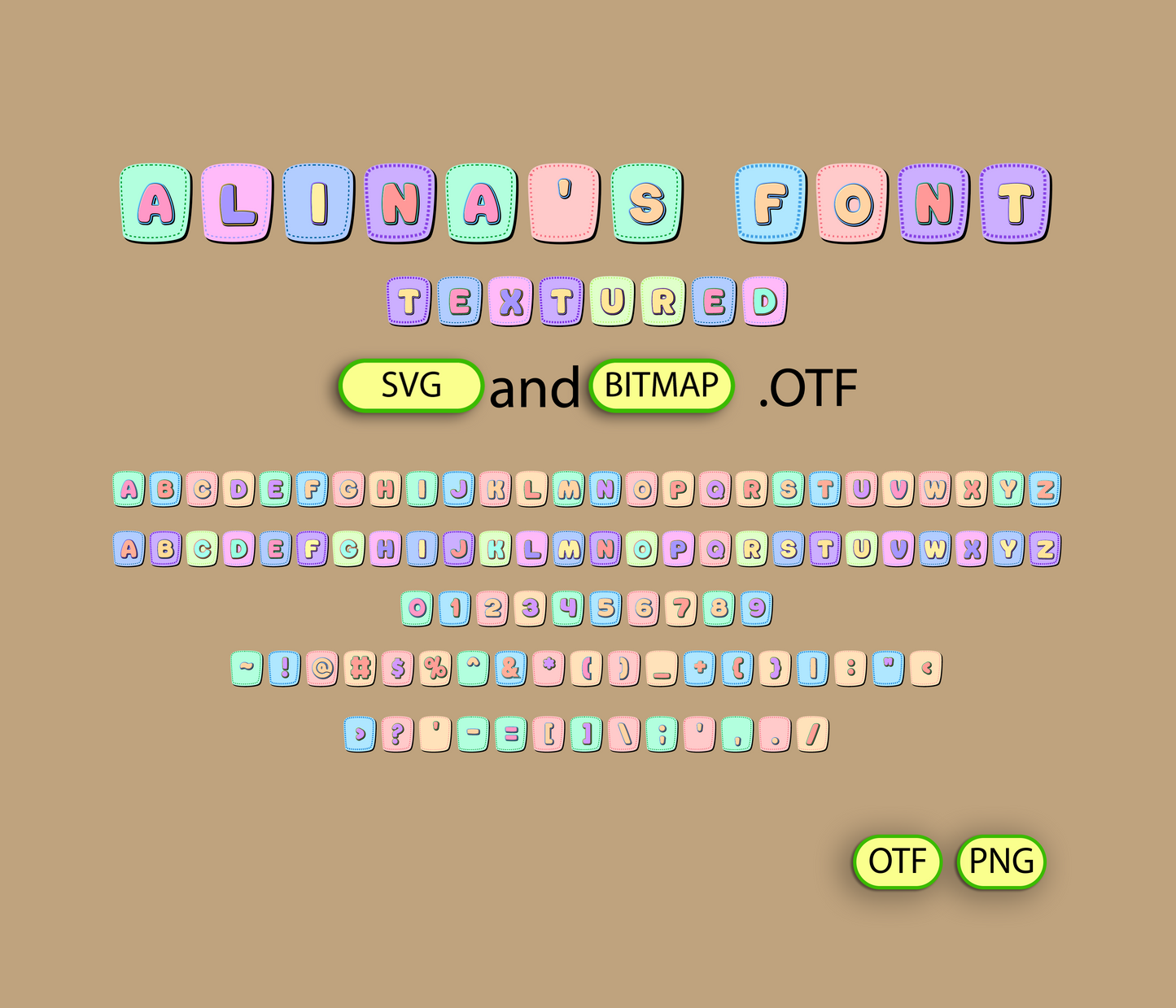 Vintage Revival Font Textured - Alina's Fonts