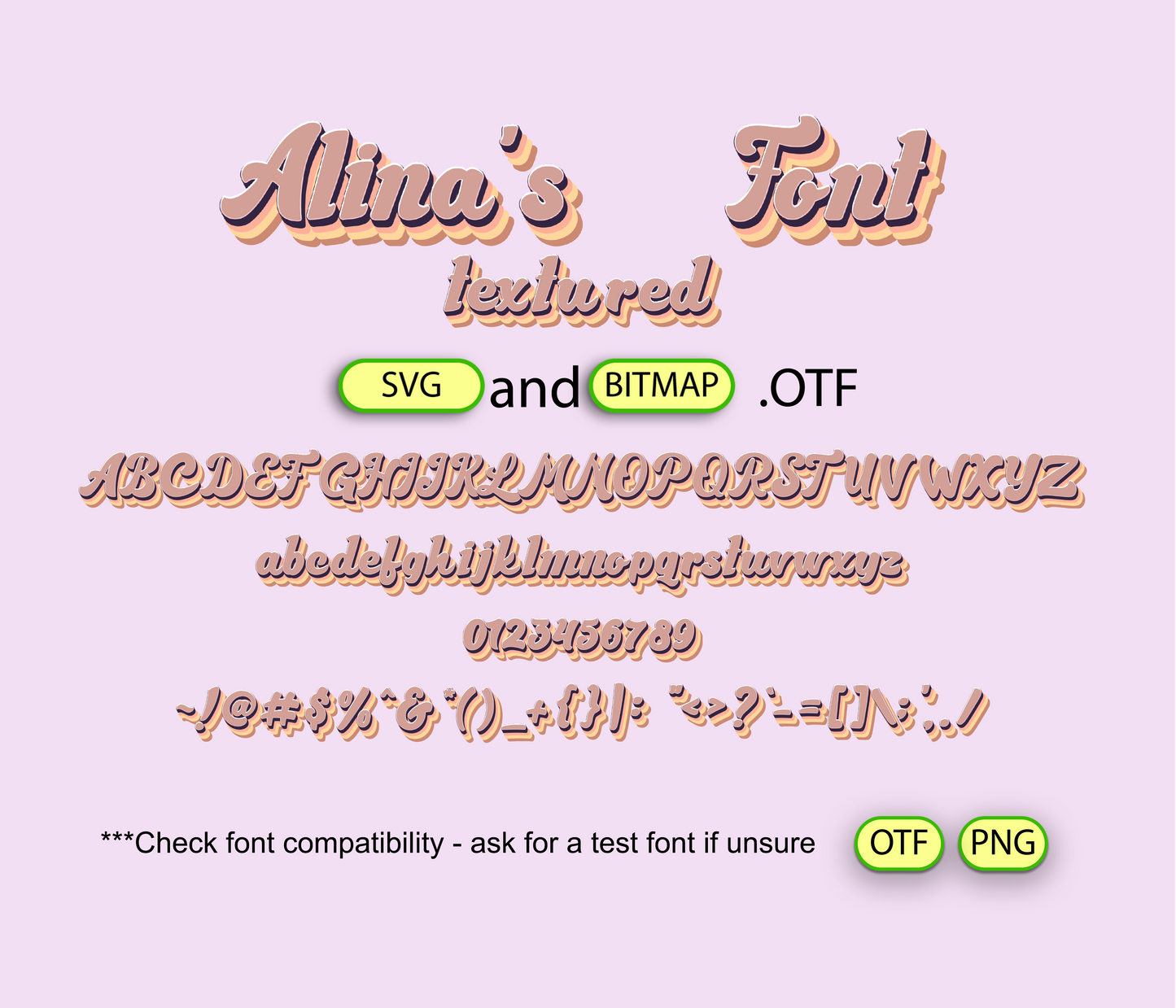 Funky Wagon Font Textured