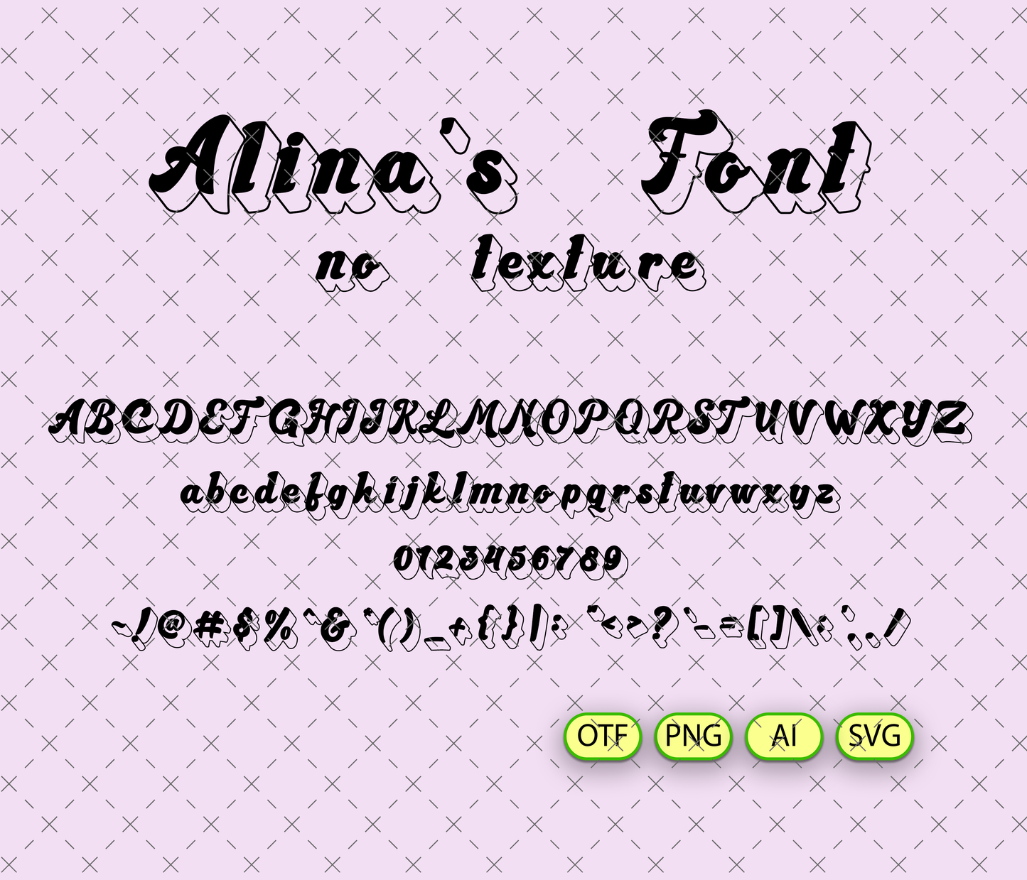 Funky Wagon Font Textured