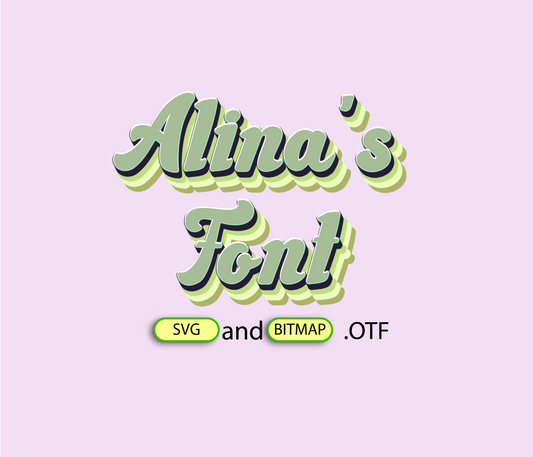 Bell Bottom Font Textured