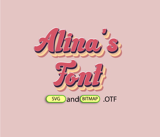 Lava Lamp Font Textured