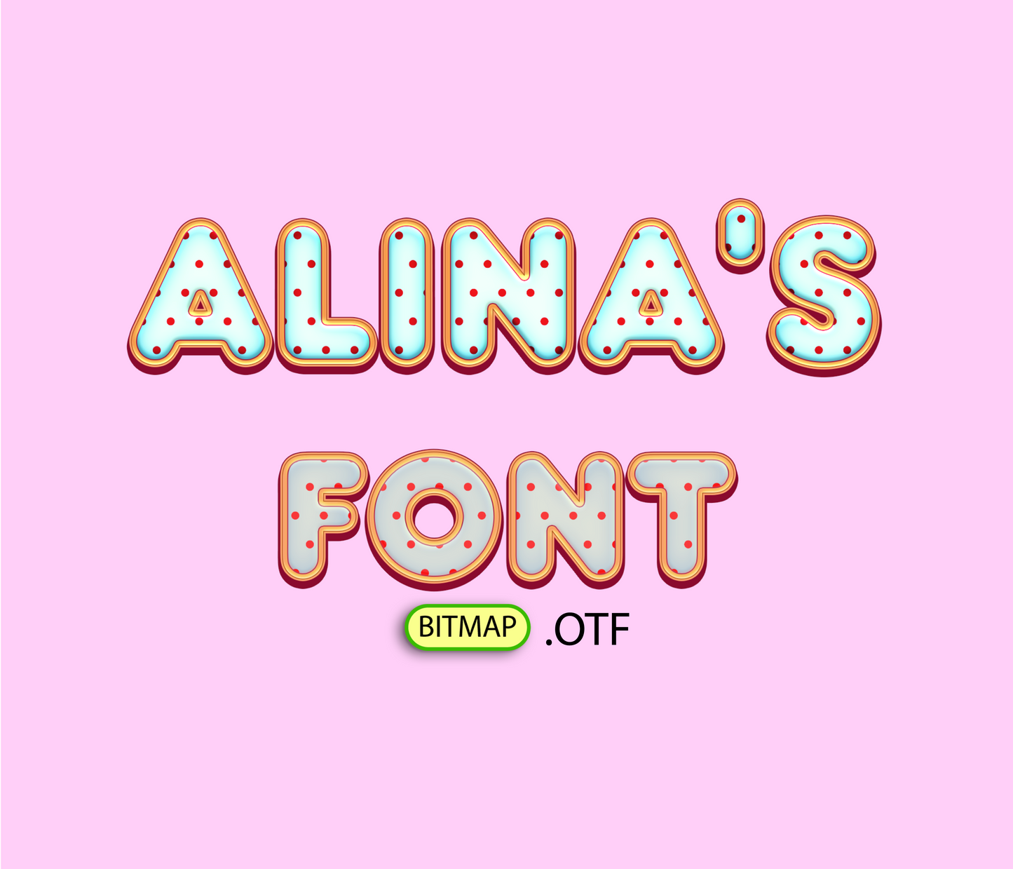 Fizzy Dream Pattern Font
