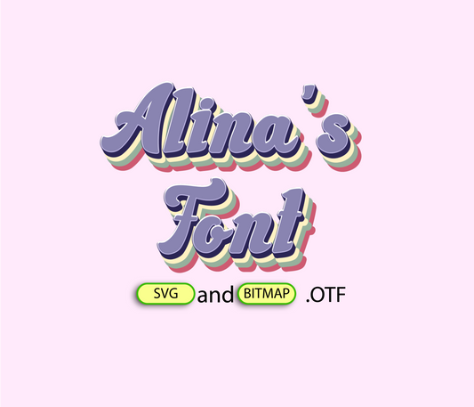 Turntable Groove Font Textured