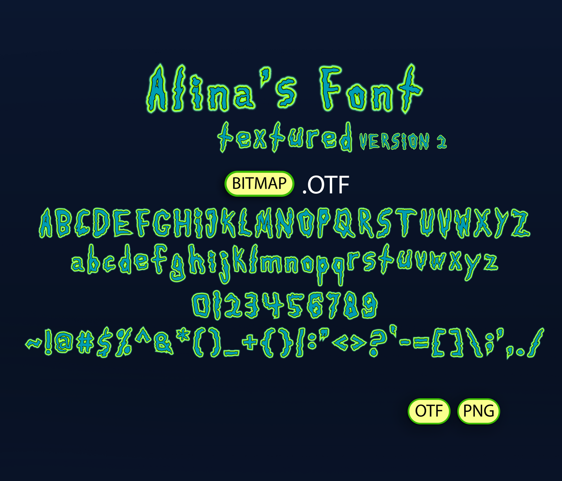 Interdimensional Adventure Fonts Textured Bundle - Alina's Fonts