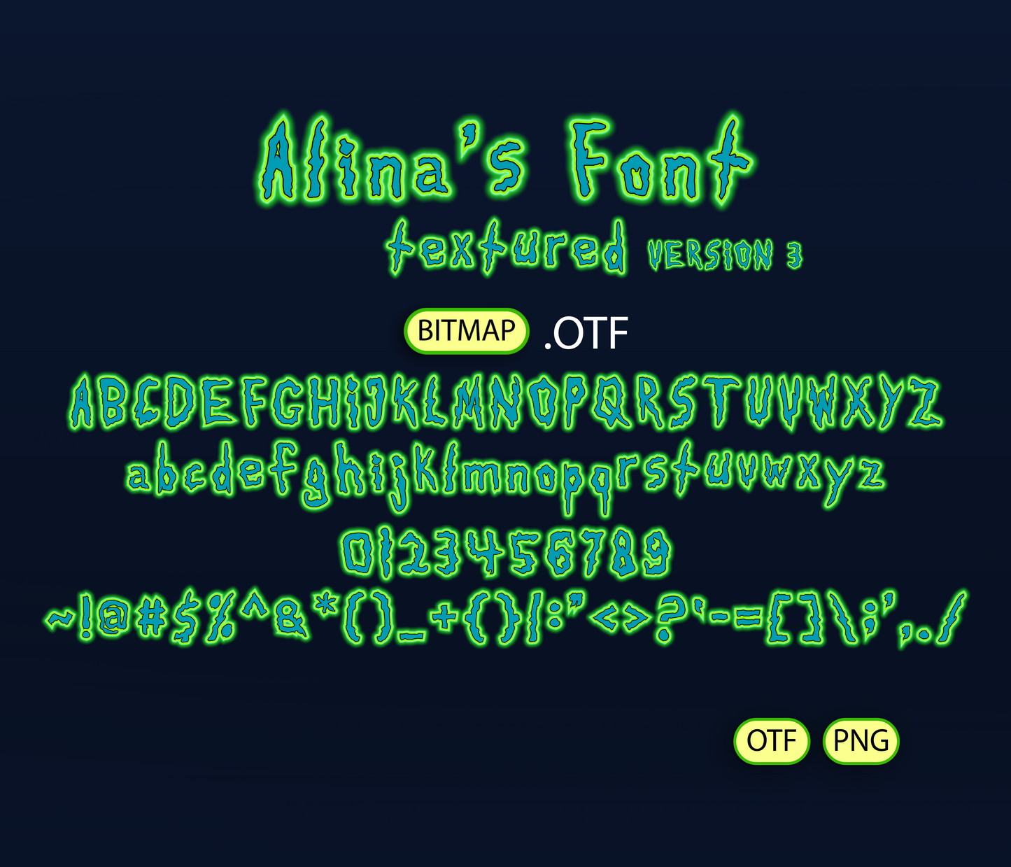 Interdimensional Adventure Fonts Textured Bundle - Alina's Fonts