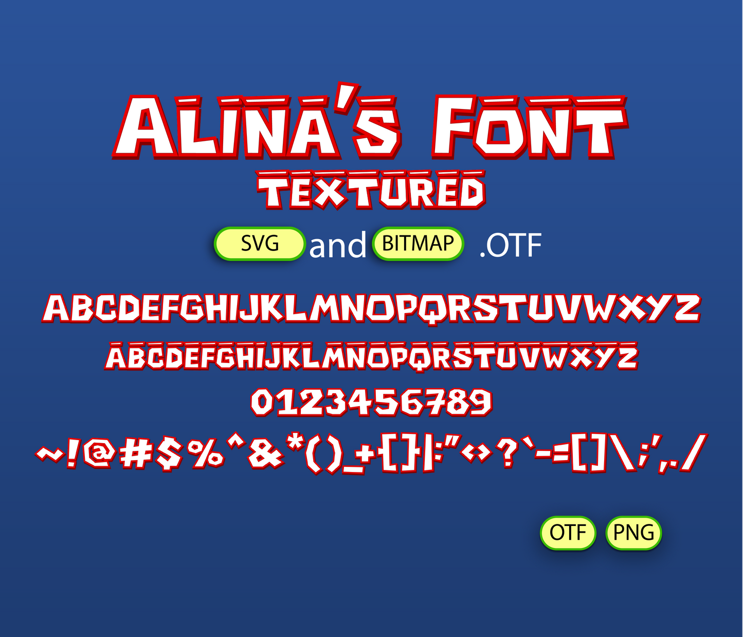Block Building Game Font Textured