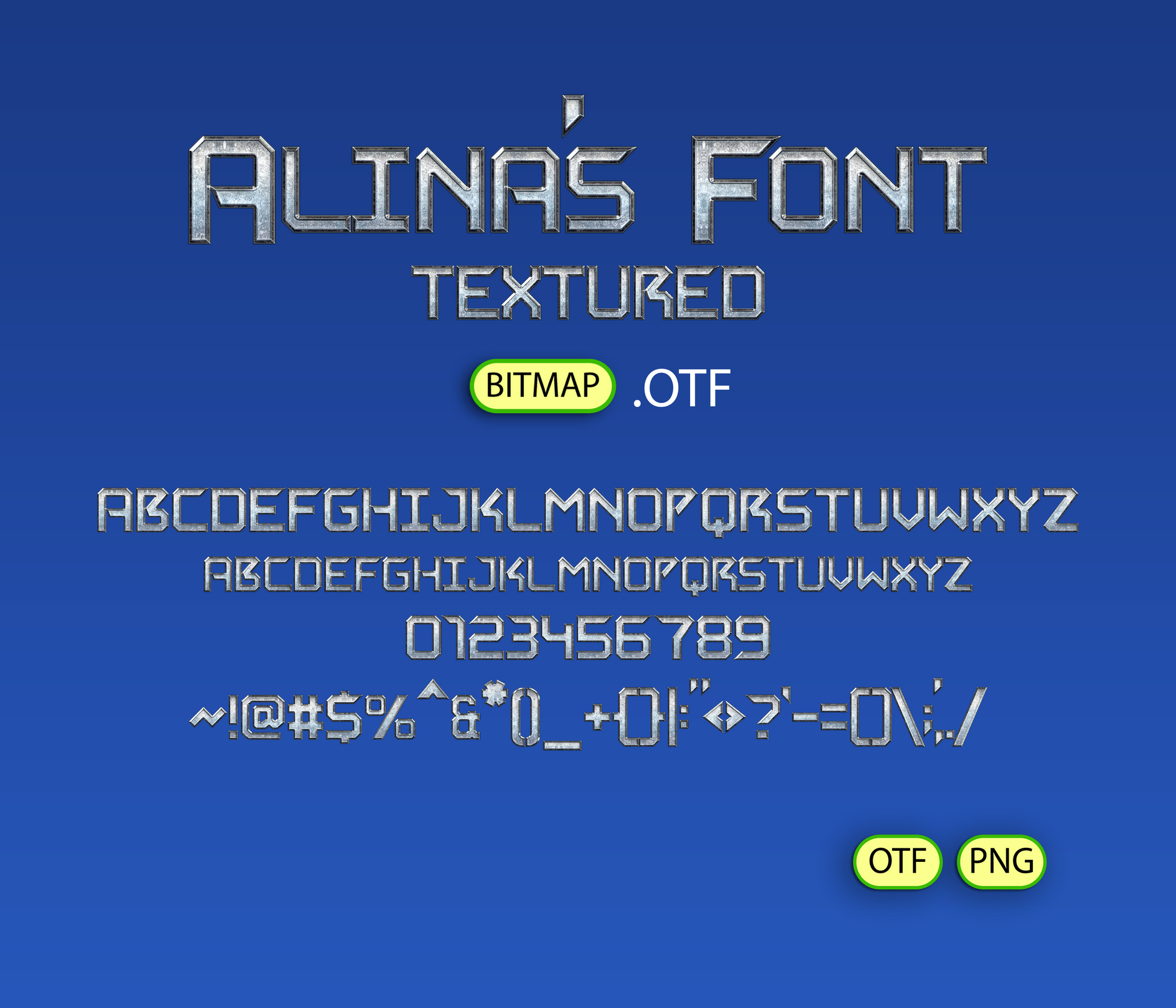 Cyber Enforcer Font Textured - Alina's Fonts