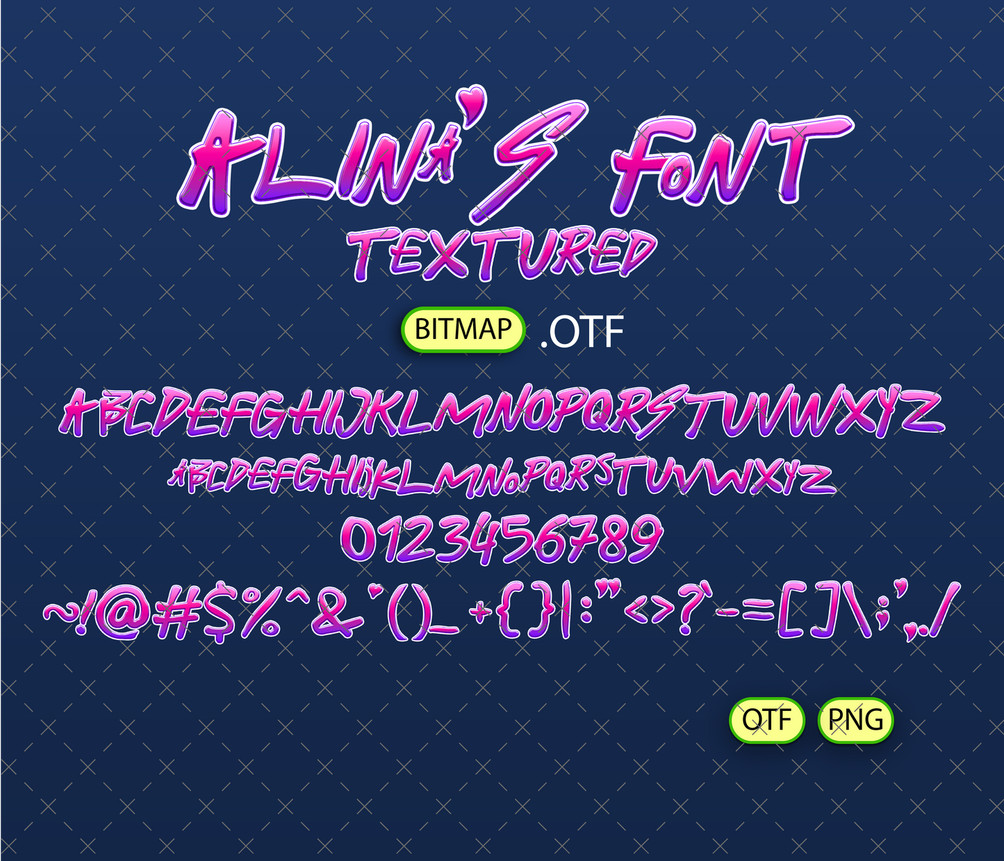 Shadow Squad Font Textured Bundle