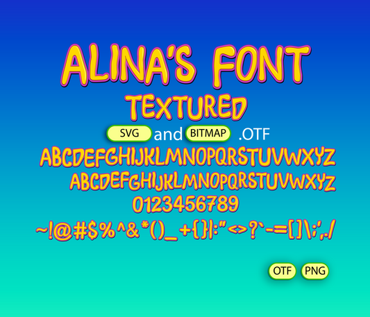 Mystery Paws Font Textured - Alina's Fonts