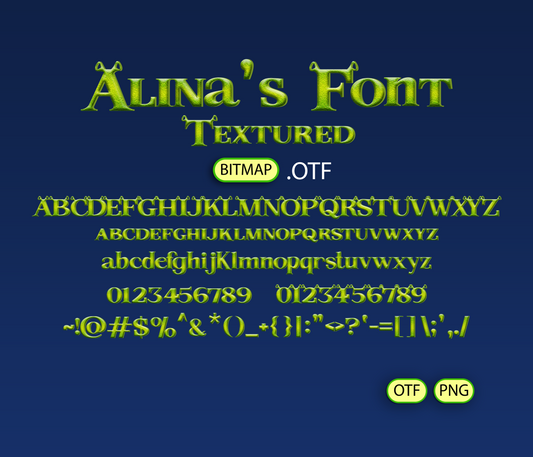 Swamp Hero Font Textured