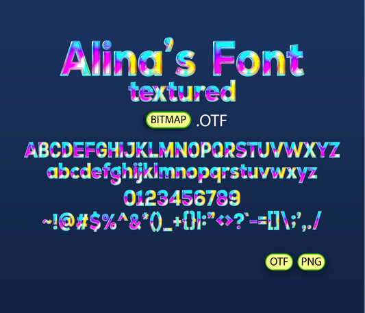 Six Seven Font Textured