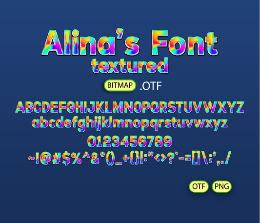 SixtySeven Font Textured