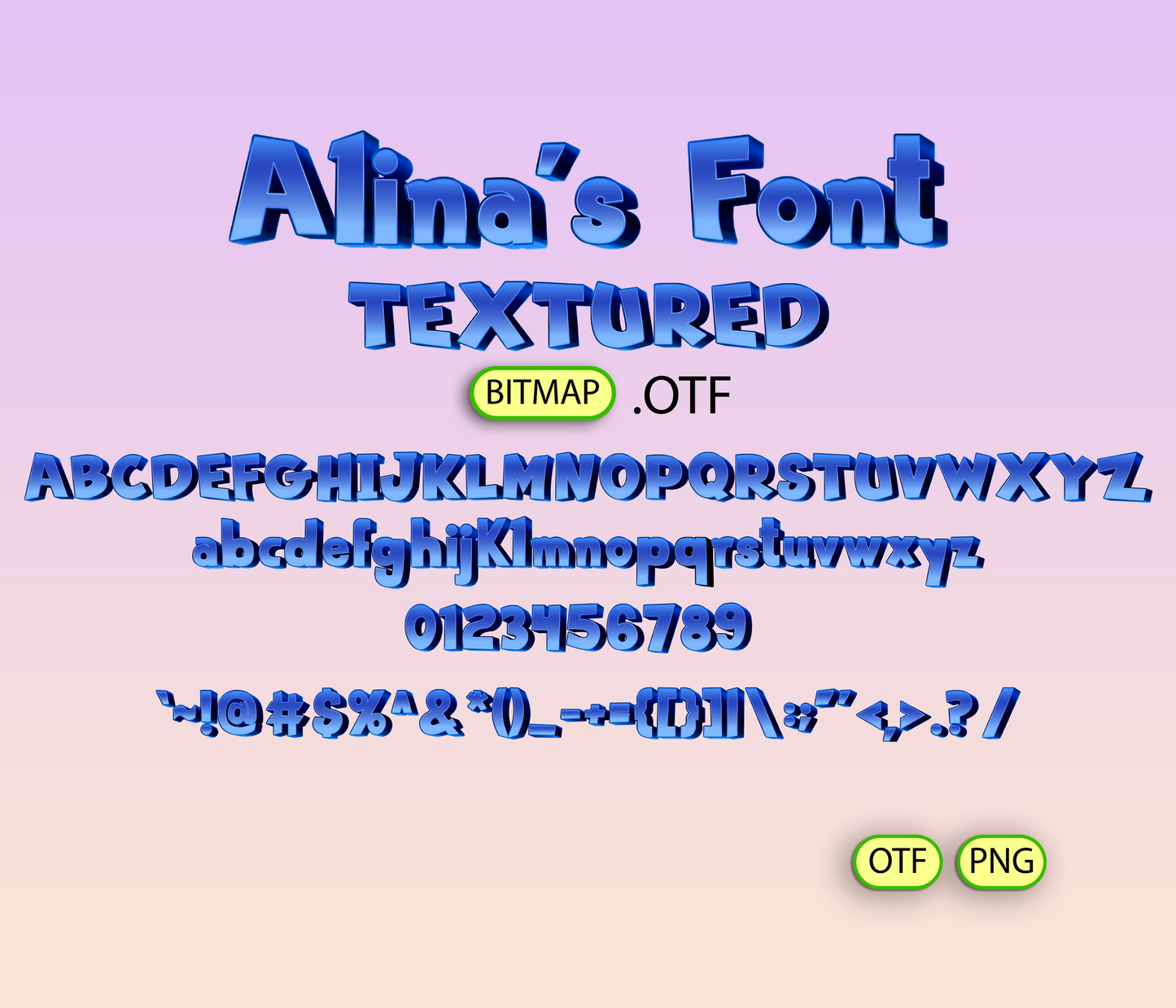 Enchanted Village Font Textured - Alina's Fonts