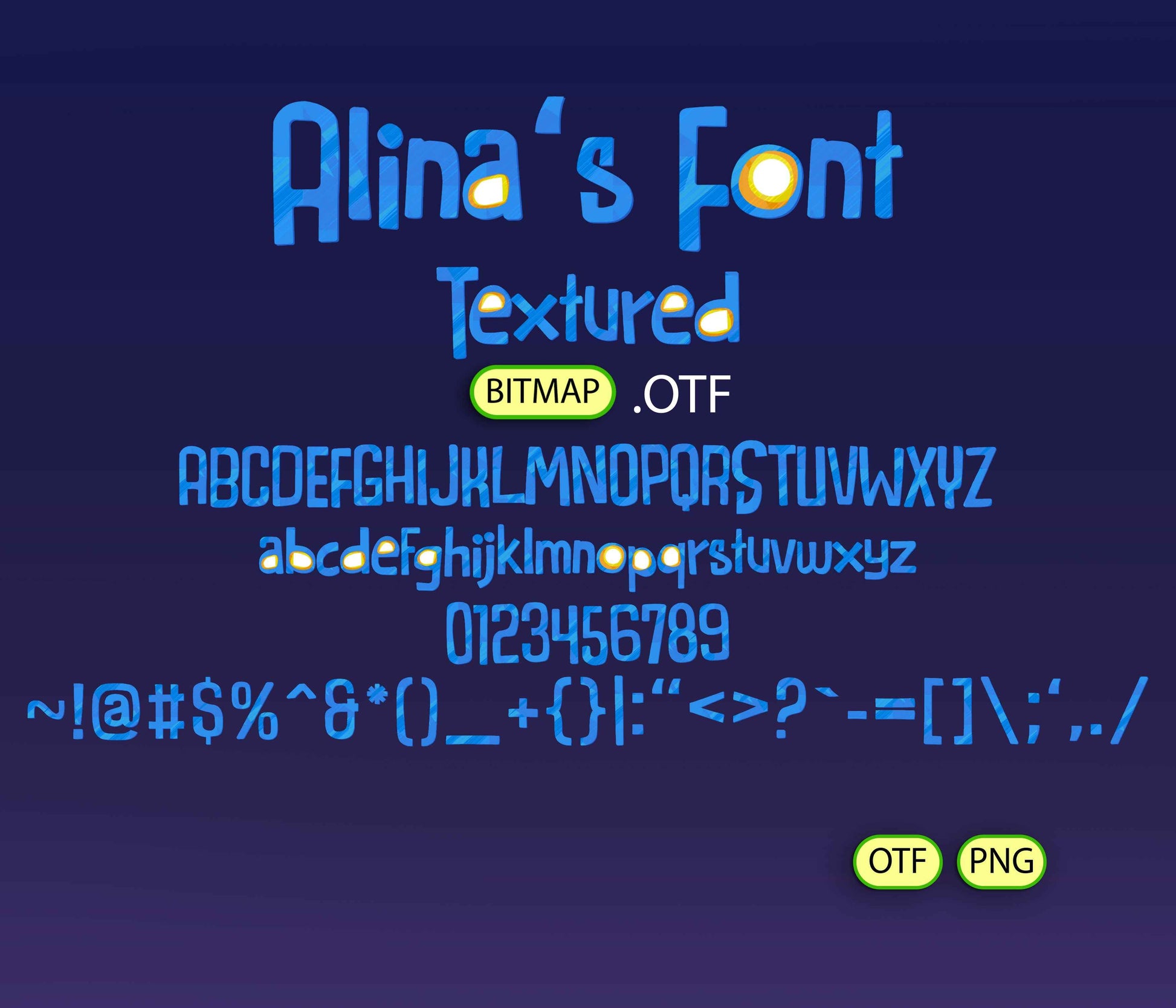 Harmony Quest Font Textured Bundle - Alina's Fonts