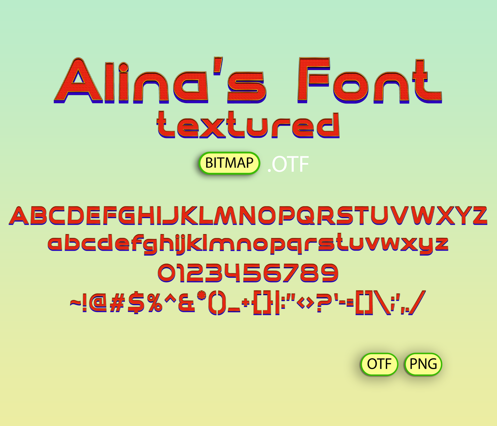 Global Web-Slinger Adventure Font Textured - Alina's Fonts