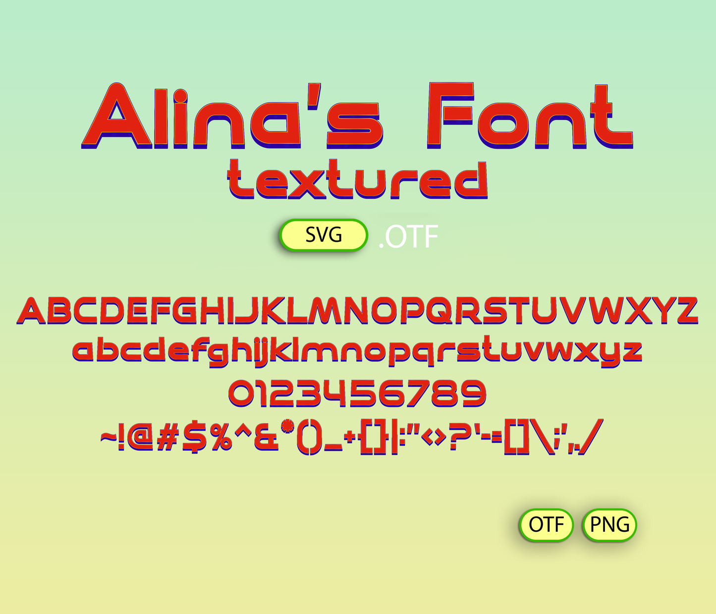 Global Web-Slinger Adventure Font Textured - Alina's Fonts