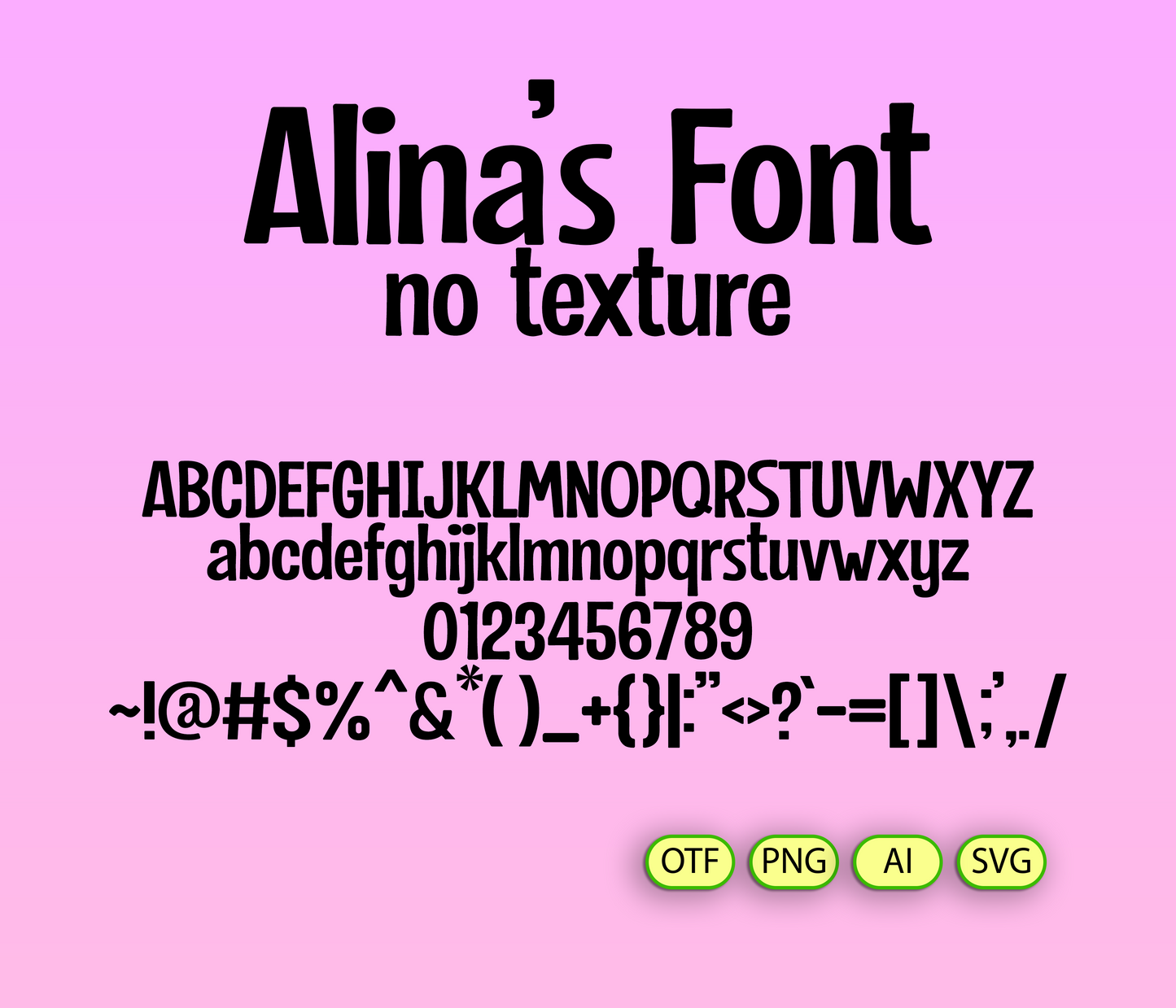 Plush Green for Toy Packaging Font Textured