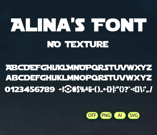 Galactic Saga Font Bundle - Alina's Fonts