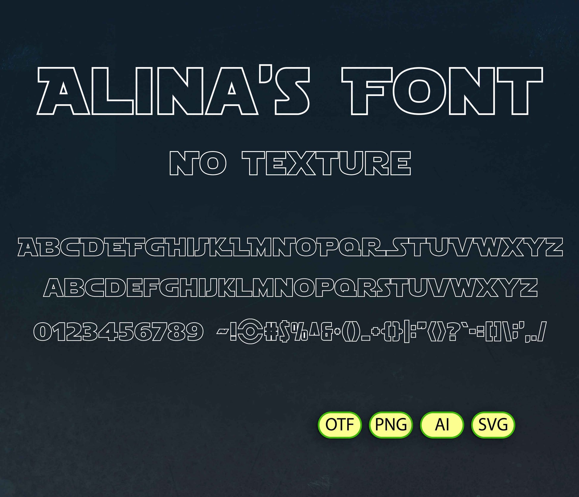 Galactic Saga Font Bundle - Alina's Fonts