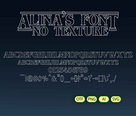 Hawkins Chronicles Font - Alina's Fonts