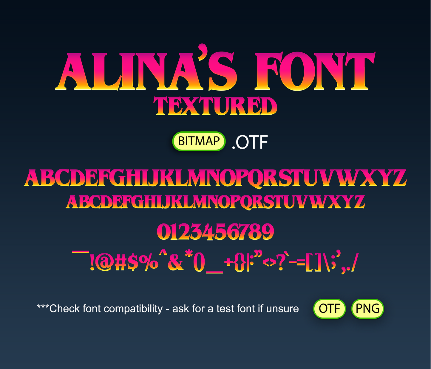 Tales From 85 Font Textured Bundle