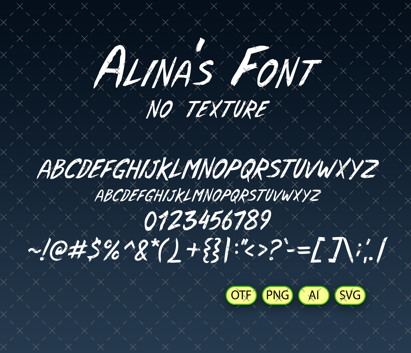 Shadow Brush 85 Font Textured