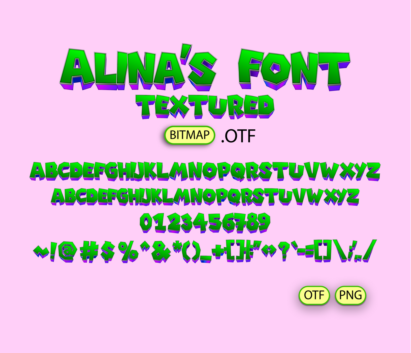 Cosmic Adventure Galaxy Font Textured Bundle