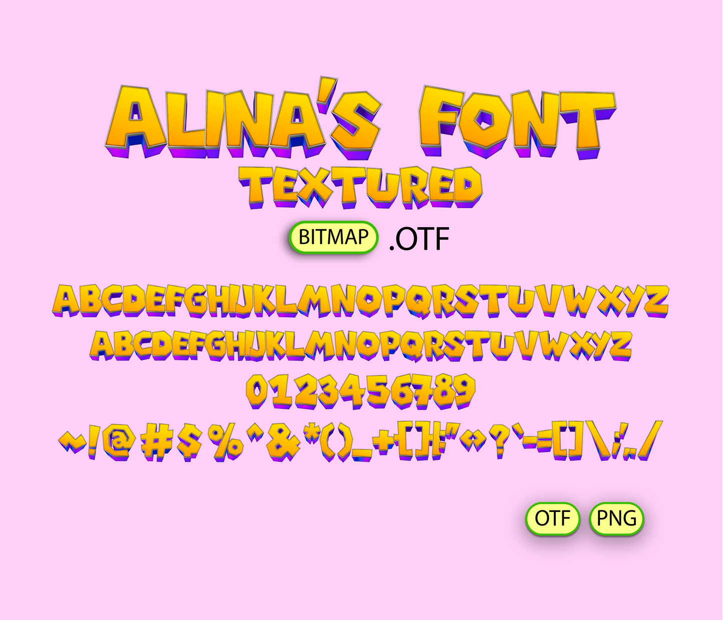 Cosmic Adventure Galaxy Font Textured Bundle