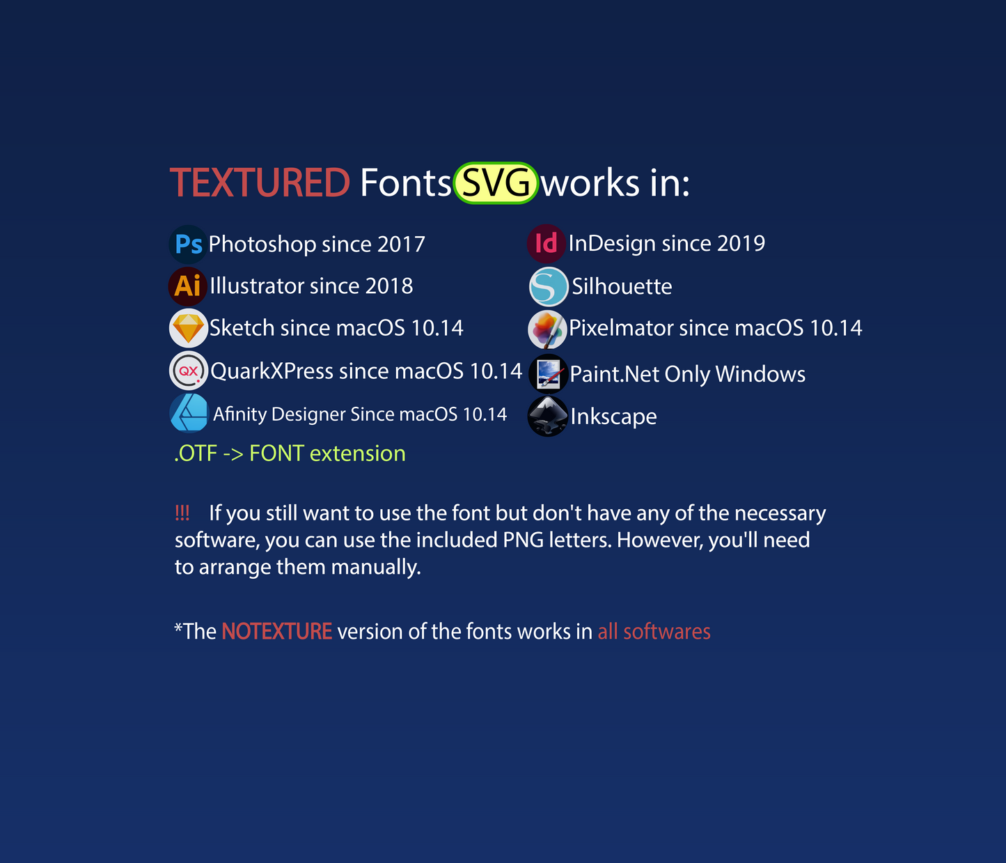 Interdimensional Adventure Fonts Textured Bundle - Alina's Fonts