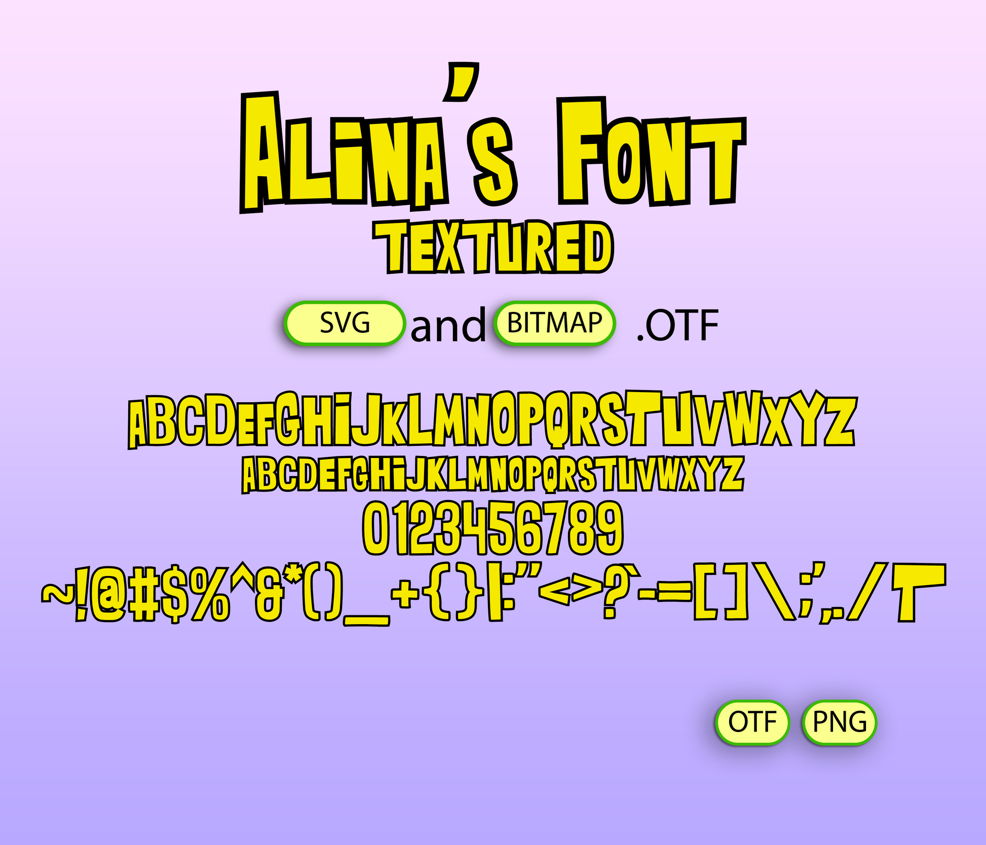 Teen Heroes Adventure Font Textured Bundle - Alina's Fonts