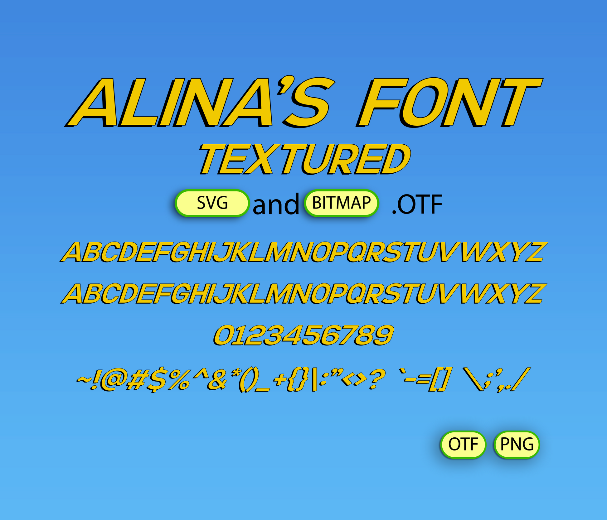 Skyward Space Era Family Font Textured - Alina's Fonts