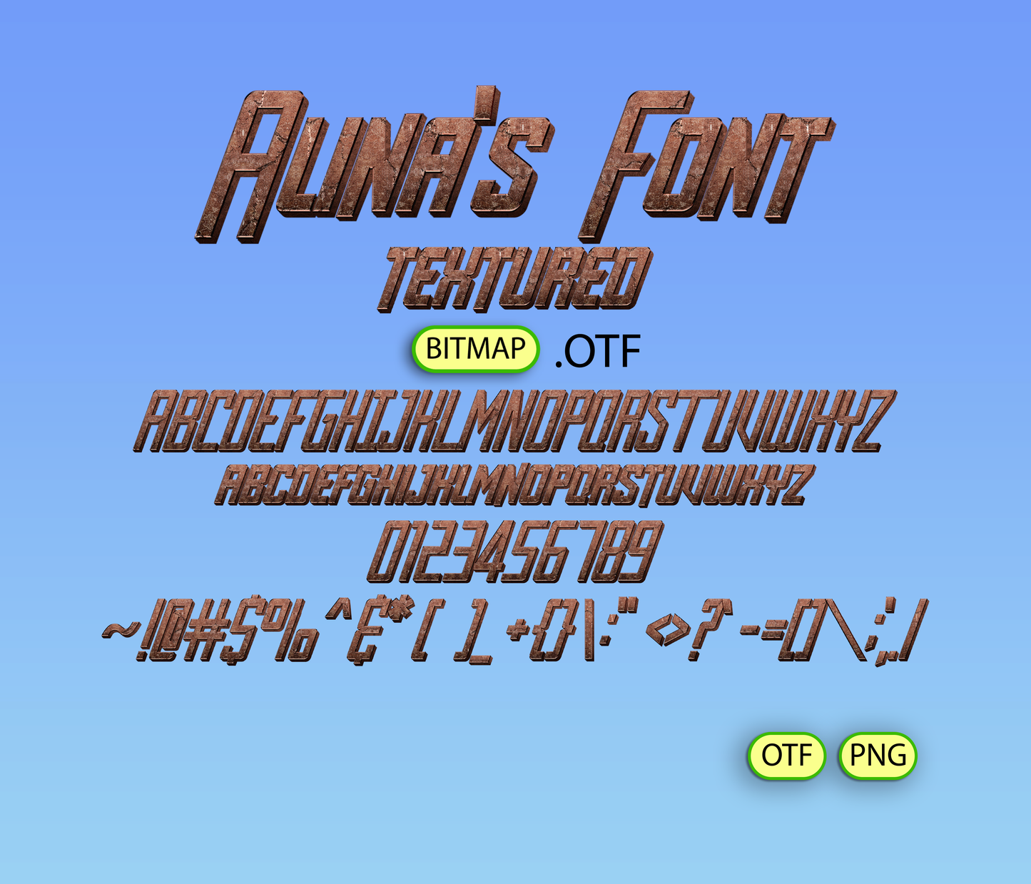 Stormstrike Font Textured - Alina's Fonts