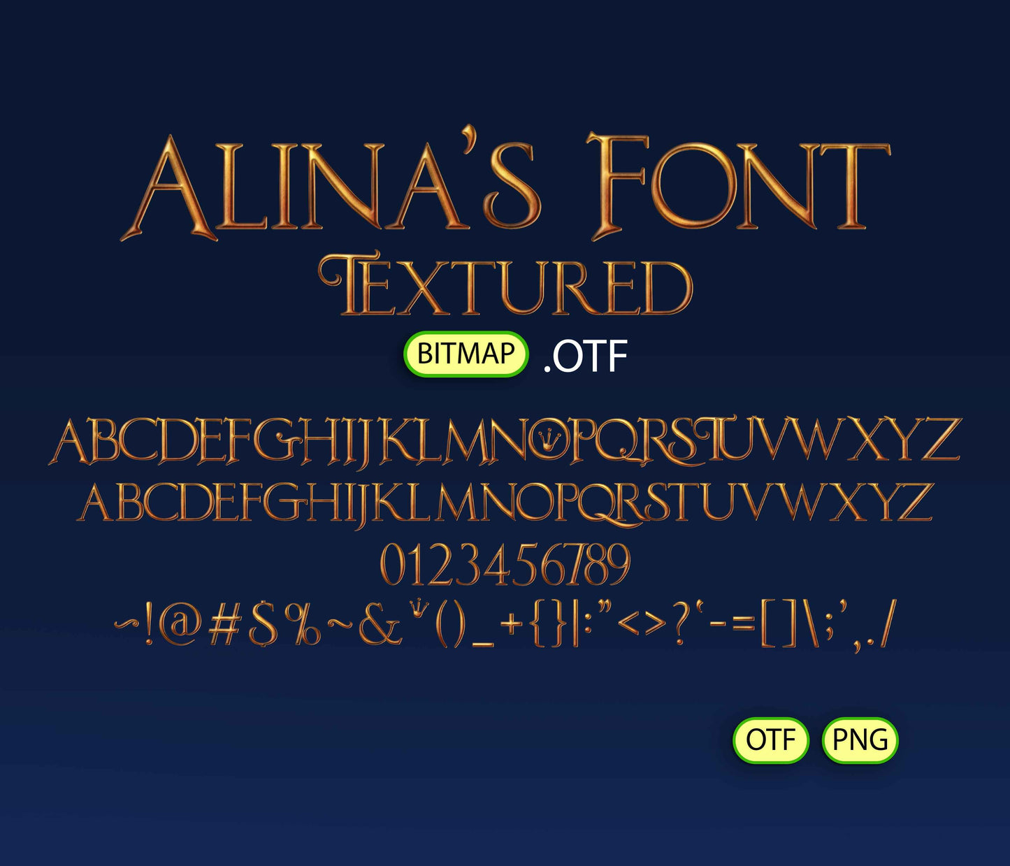 Bayou Princess Font Textured Bundle - Alina's Fonts