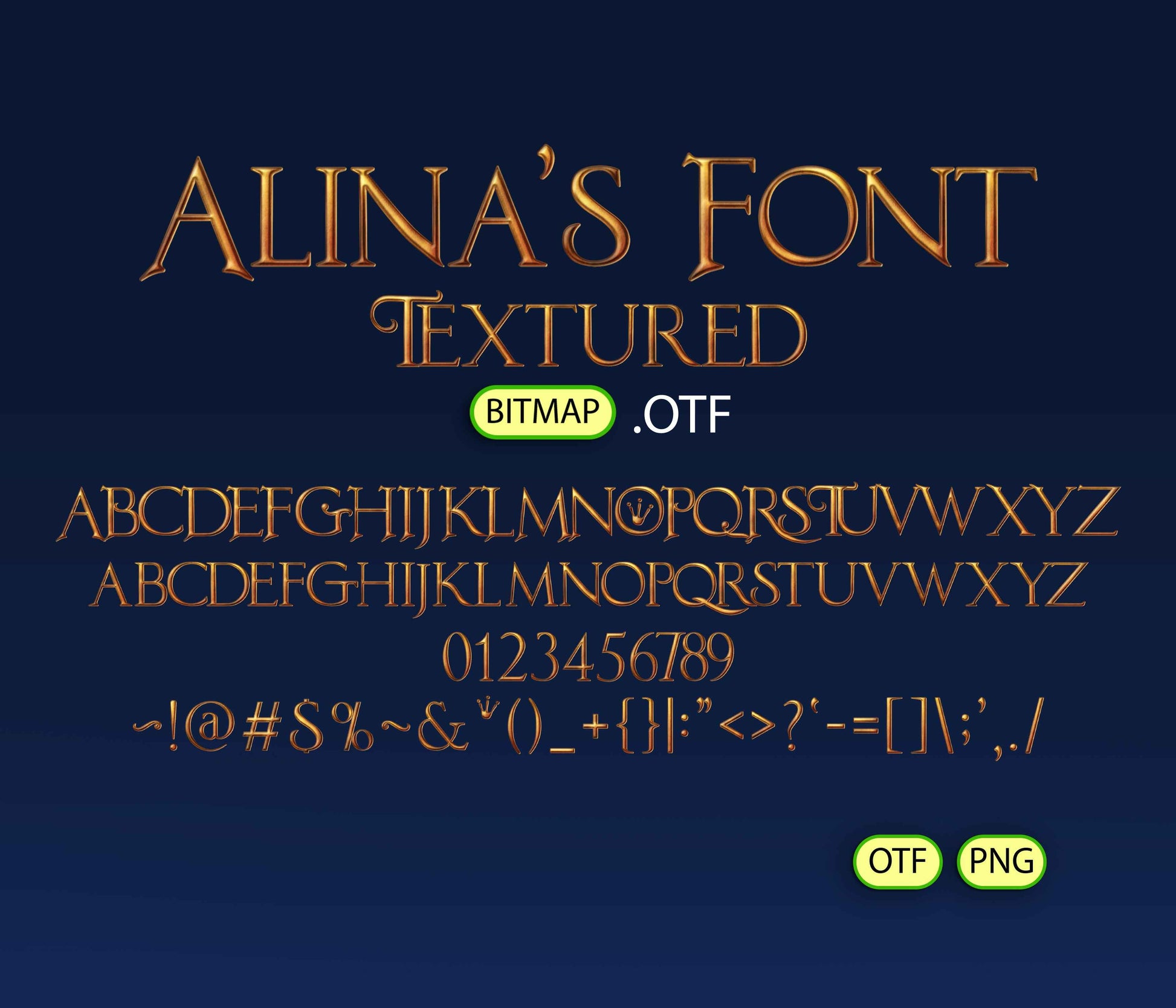 Bayou Princess Font Textured Bundle - Alina's Fonts