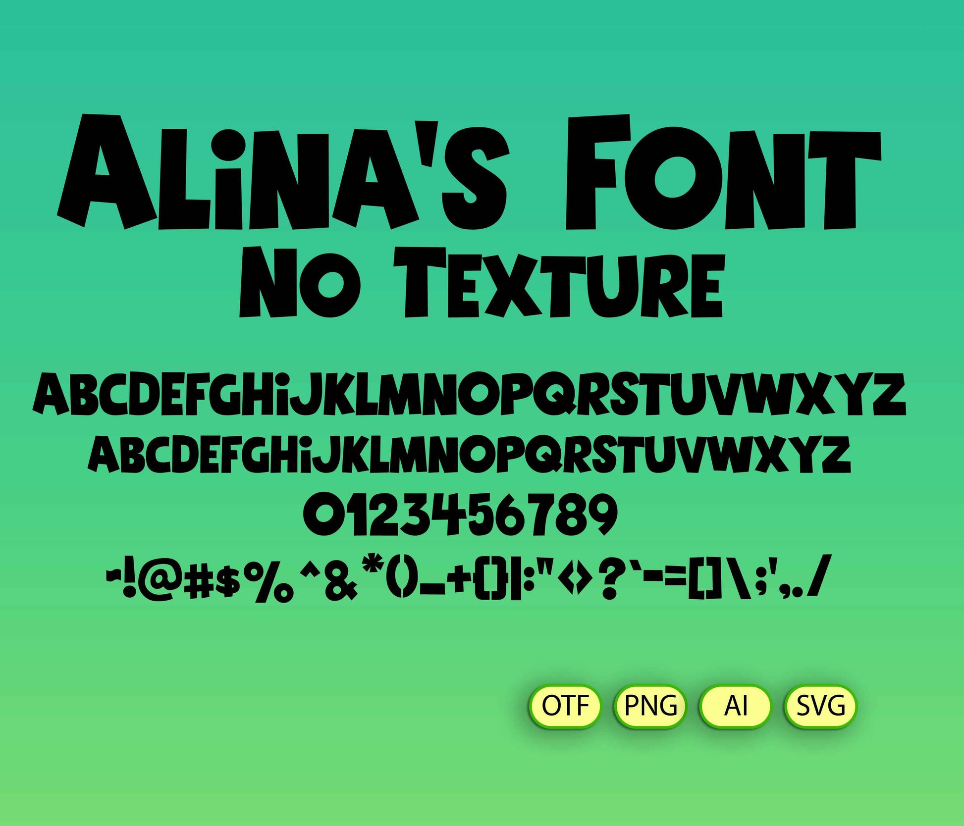 Playroom Pals Font Textured - Alina's Fonts