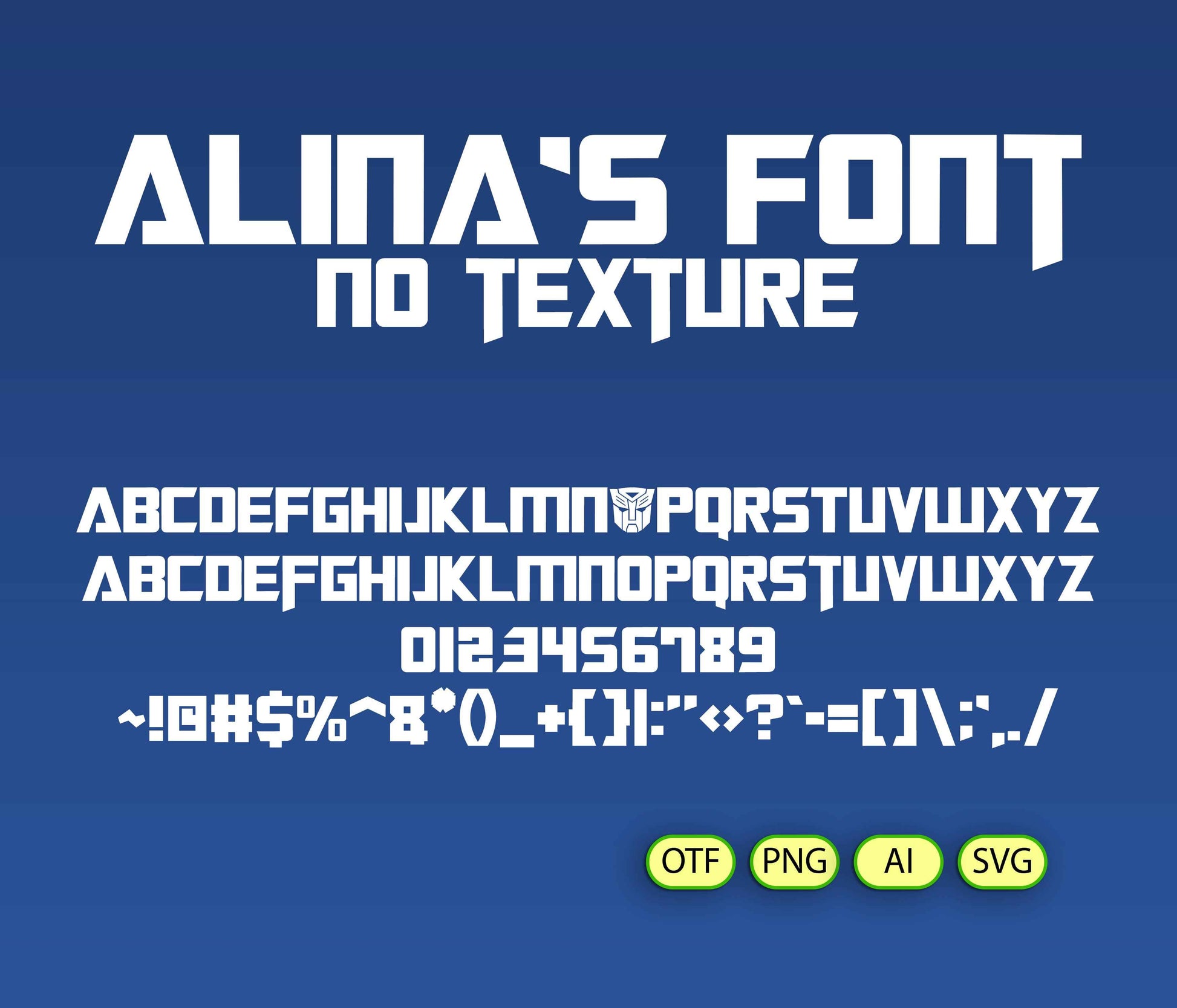 Mecha Force Font Textured - Alina's Fonts