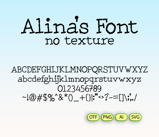 Retro Typewriter – Authentic Monospaced Typeface Font - Alina's Fonts