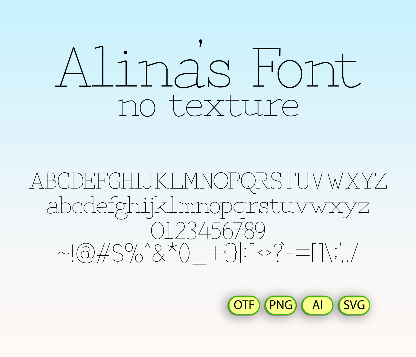 Authentic Typewriter – Skinny Fashioned Font - Alina's Fonts