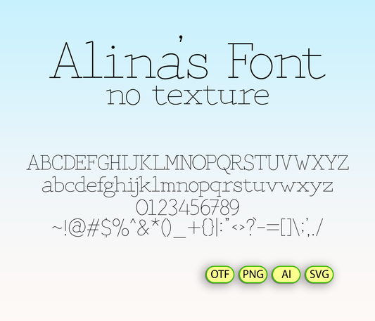 Authentic Typewriter – Skinny Fashioned Font - Alina's Fonts