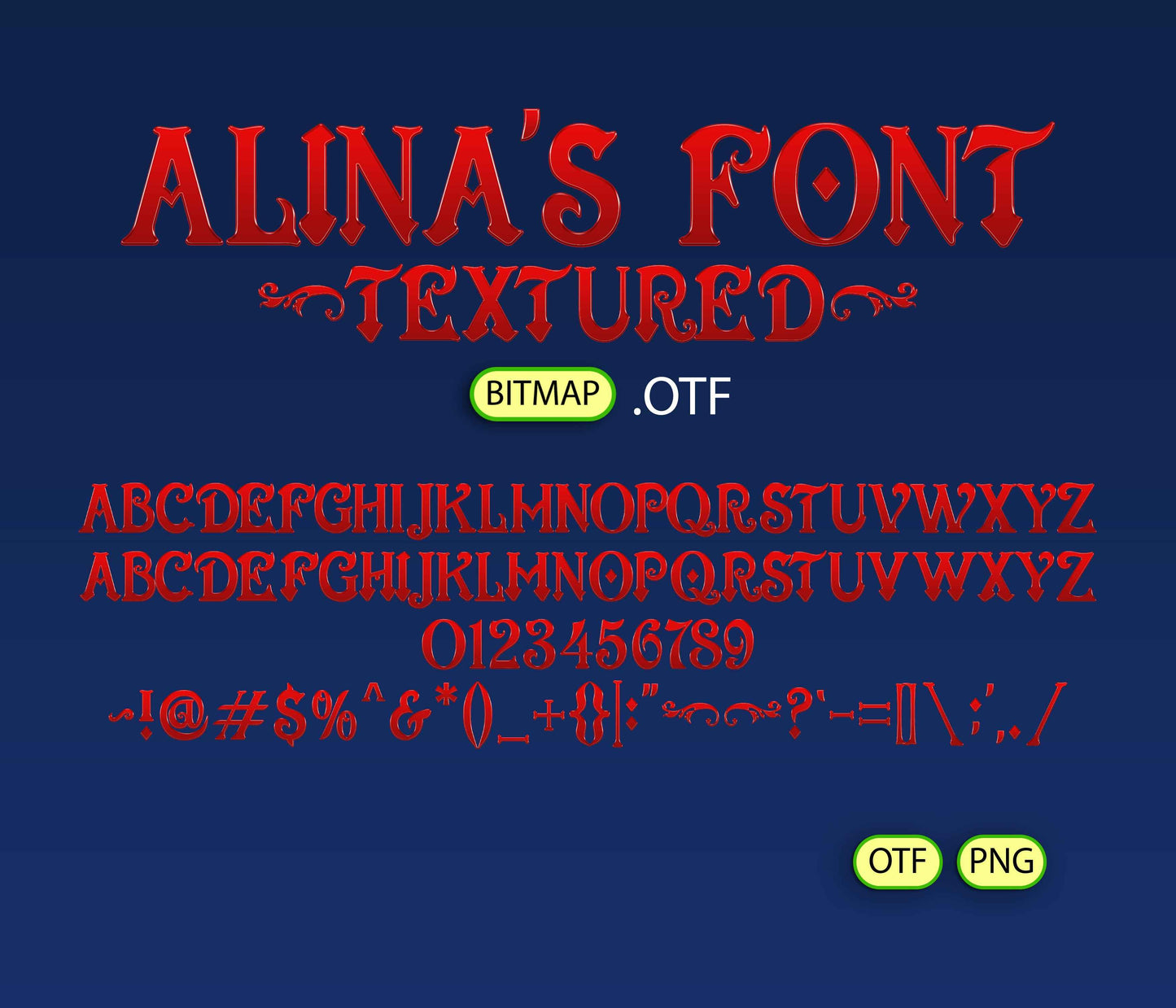 Nocturne Elegance Font Textured - Alina's Fonts