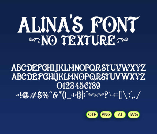 Nightshade Elegance Anime Font - Alina's Fonts