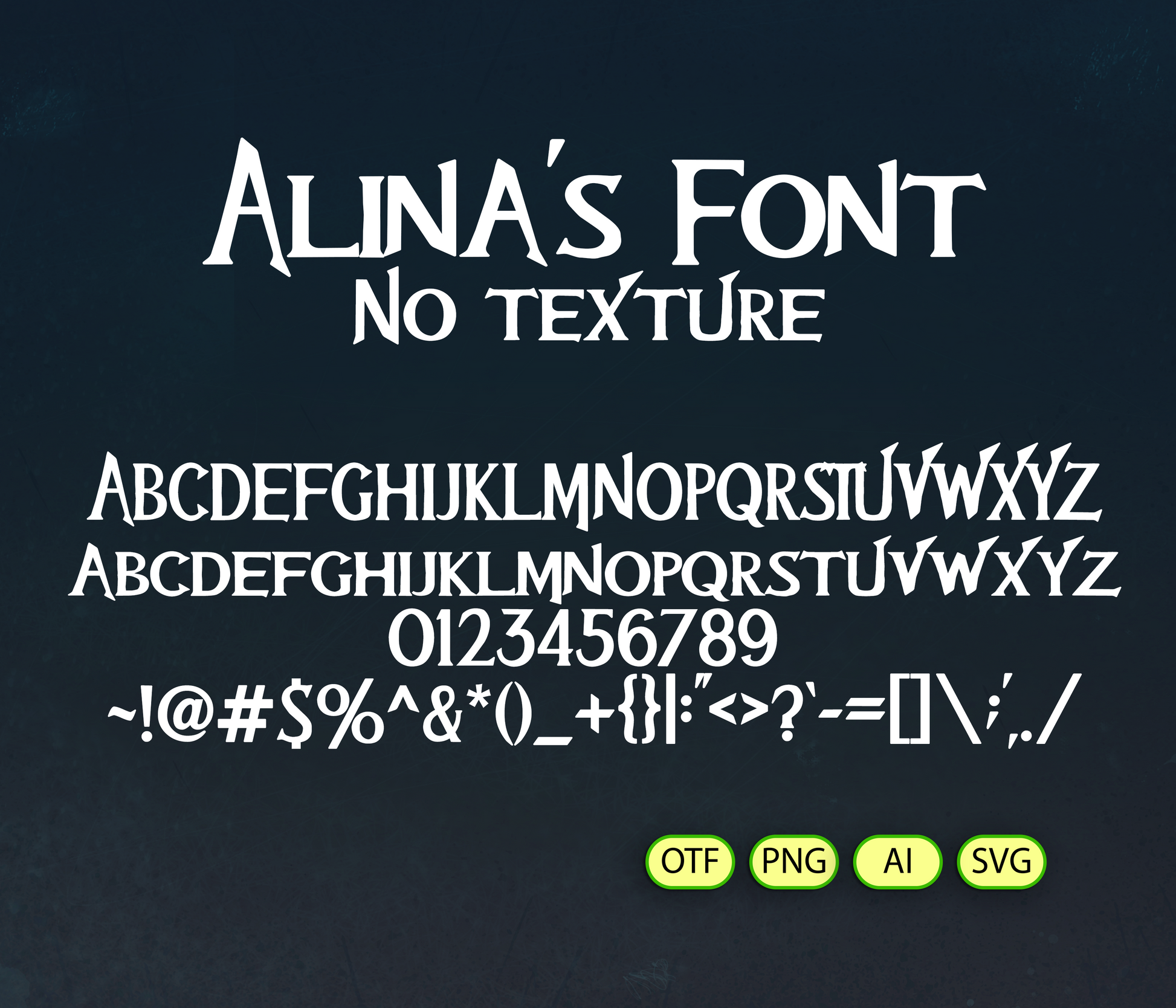 Venomous Twist Font Textured - Alina's Fonts