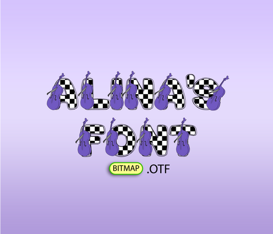 Obsidian Sage Pattern Font