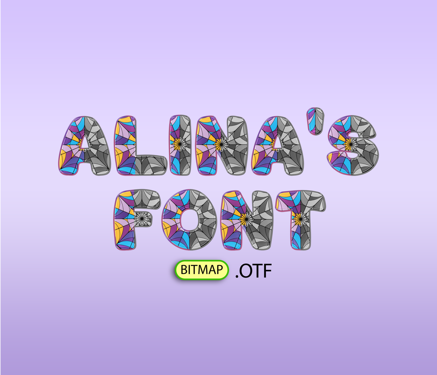 FREE Crypt Maiden Pattern Font