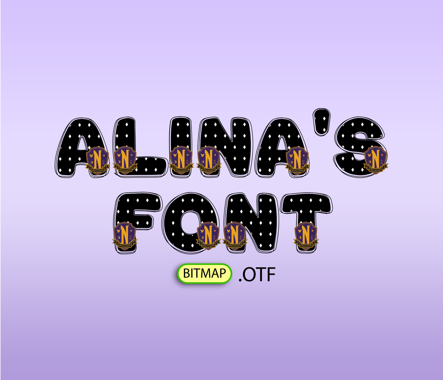 Enigmatic Prodigy Gothic Pattern Font