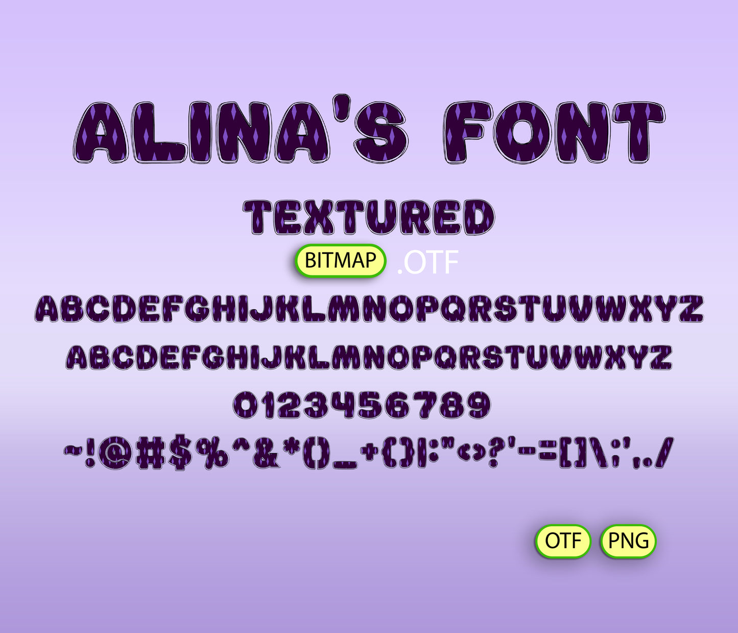 Shadowy Prodigy Pattern Font